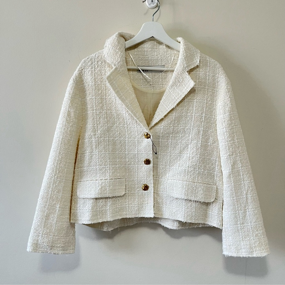 ZW COLLECTION TEXTURED BLAZER Size S - Picture 8 of 16